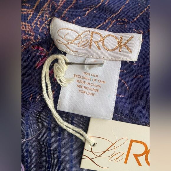 LaRok Dress Women Size Small Multicolored Tunic 3/4 Sleeves NWT - Picture 3 of 12